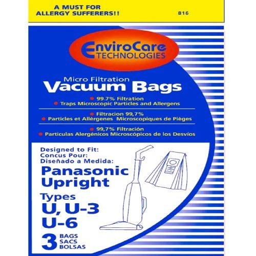 Panasonic U3 Vacuum Bags