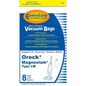 Oreck LW 8 Pack Vacuum Bags