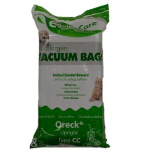 Oreck CC 8 Pack HEPA Vacuum Bags