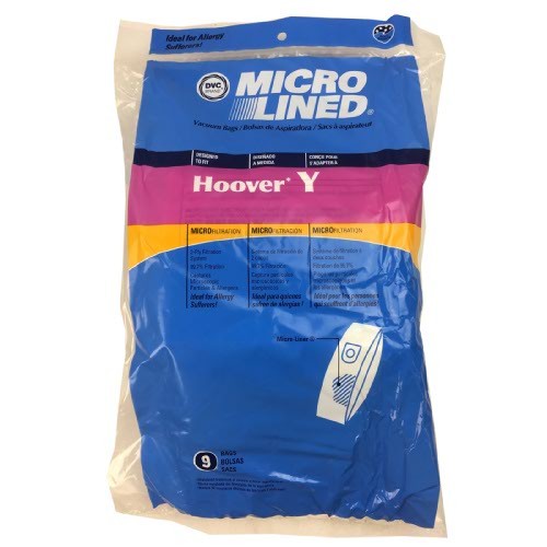 Hoover Y vacuum Bags