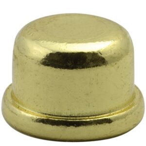 Lamp 3/8 Brass Plated Lamp Finial