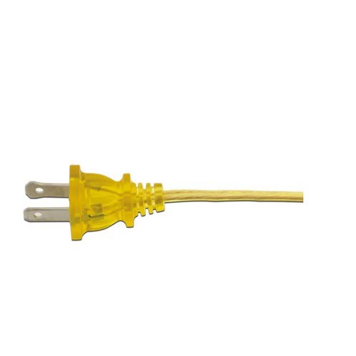 10' Gold Lamp Cord Set SPT-2
