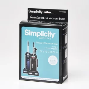 Simplicity Synergy 6 Pack Vacuum Bags